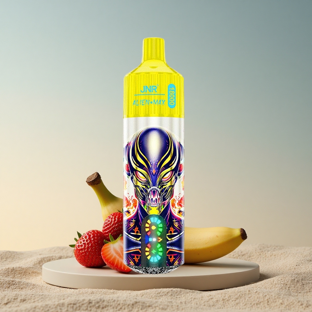 JNR Alien Max 18000 Maasikas-Banaan Dual Mesh 850mAh