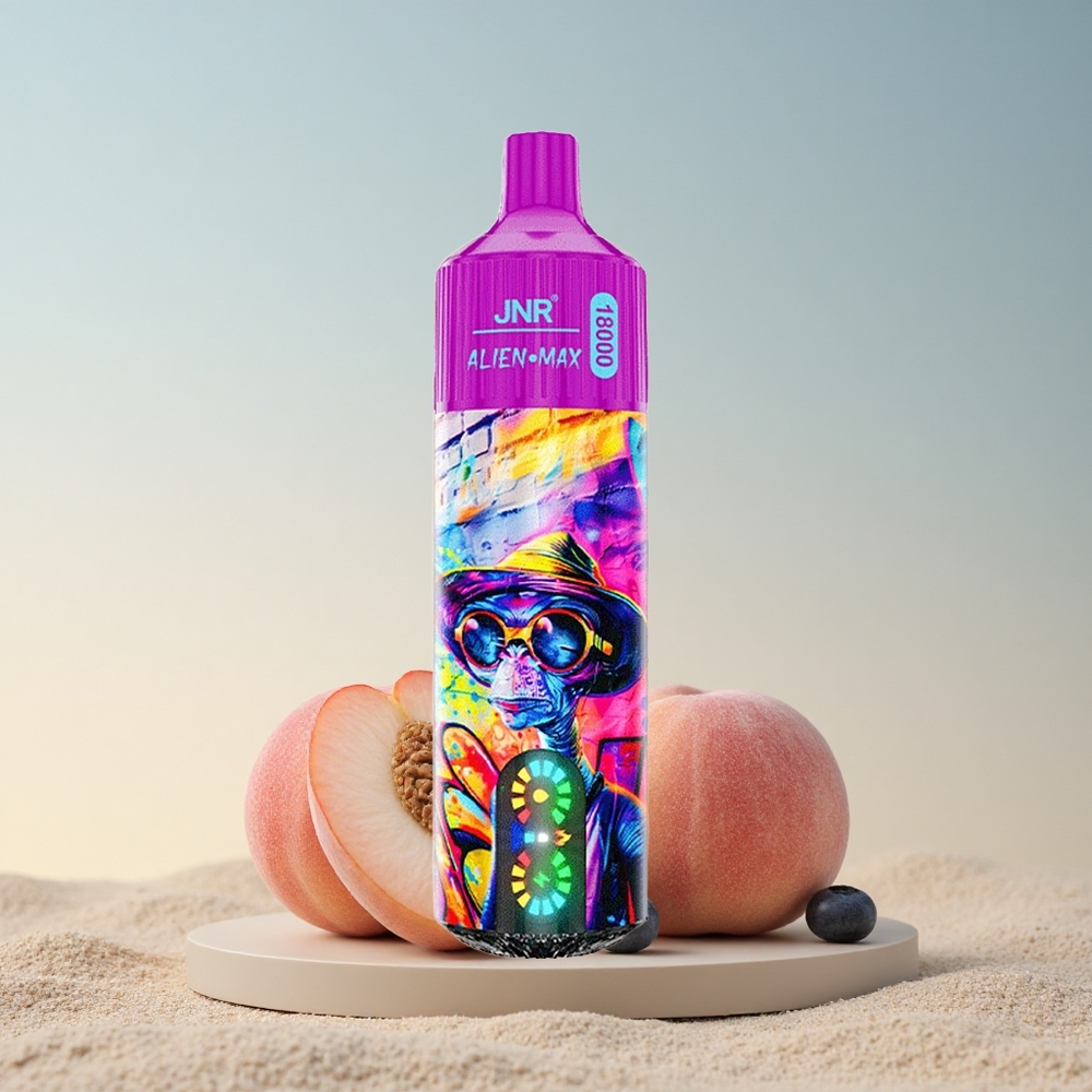 JNR Alien Max 18000 Virsin-mustikas Kommid 850mAh Tüüp-C Kiirlaadimine