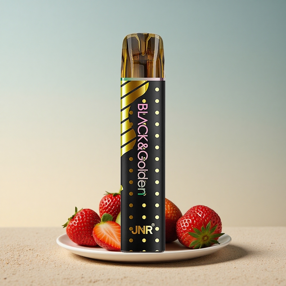 JNR Black&Golden 600+200 Maasikas-Kiivi 550mAh 2ml Nikotiin 2%