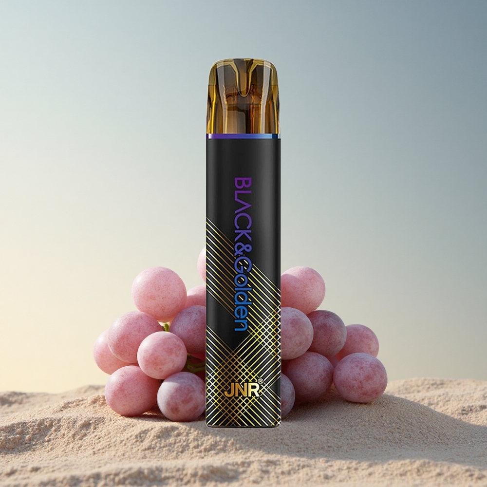 JNR Black&Golden 600+200 Viinamäe Jää 550mAh 2ml 2% nikotiini