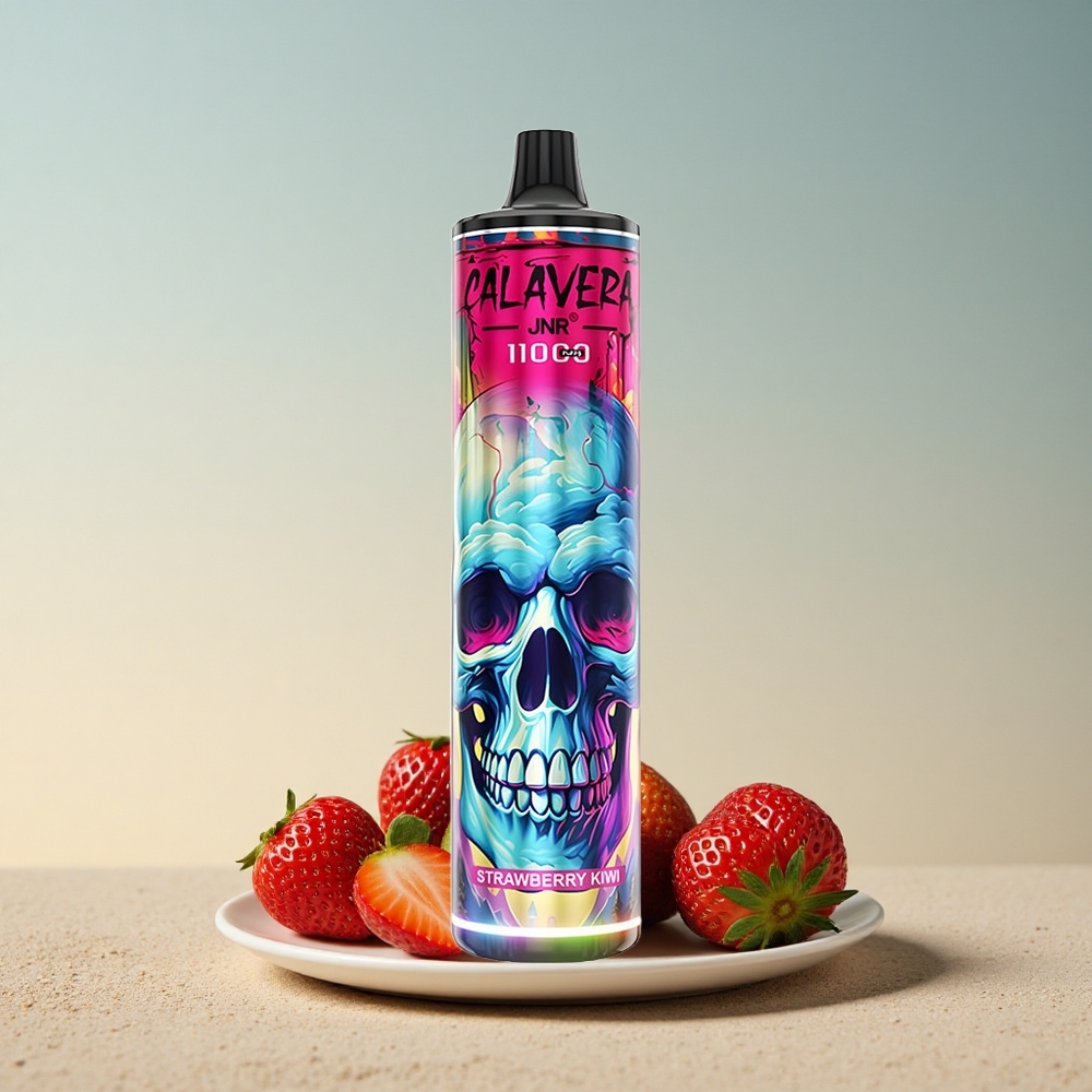 JNR Calavera 11000 Maasika-Kiivi 850 mAh 21ml 1.0ohm Nikotiinivaba