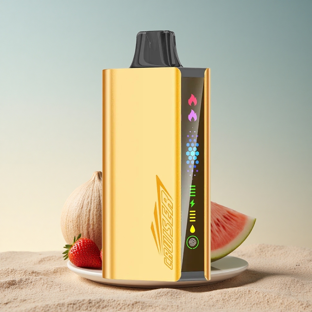 JNR Cruiser 12000 Maasikas Kookos-Arbuus Alumiiniumkorpusega 3500 mAh Akuga 50mg/mL Nikotiini