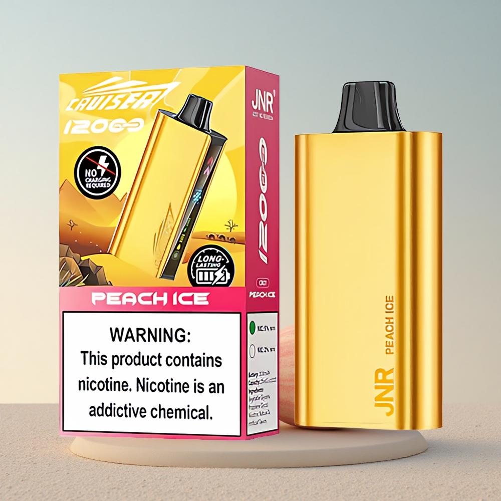 JNR Cruiser 12000 Virsiisu Alumiiniumkorpus 3500 mAh Akuga No-Laadimisega Ühekordne Vape