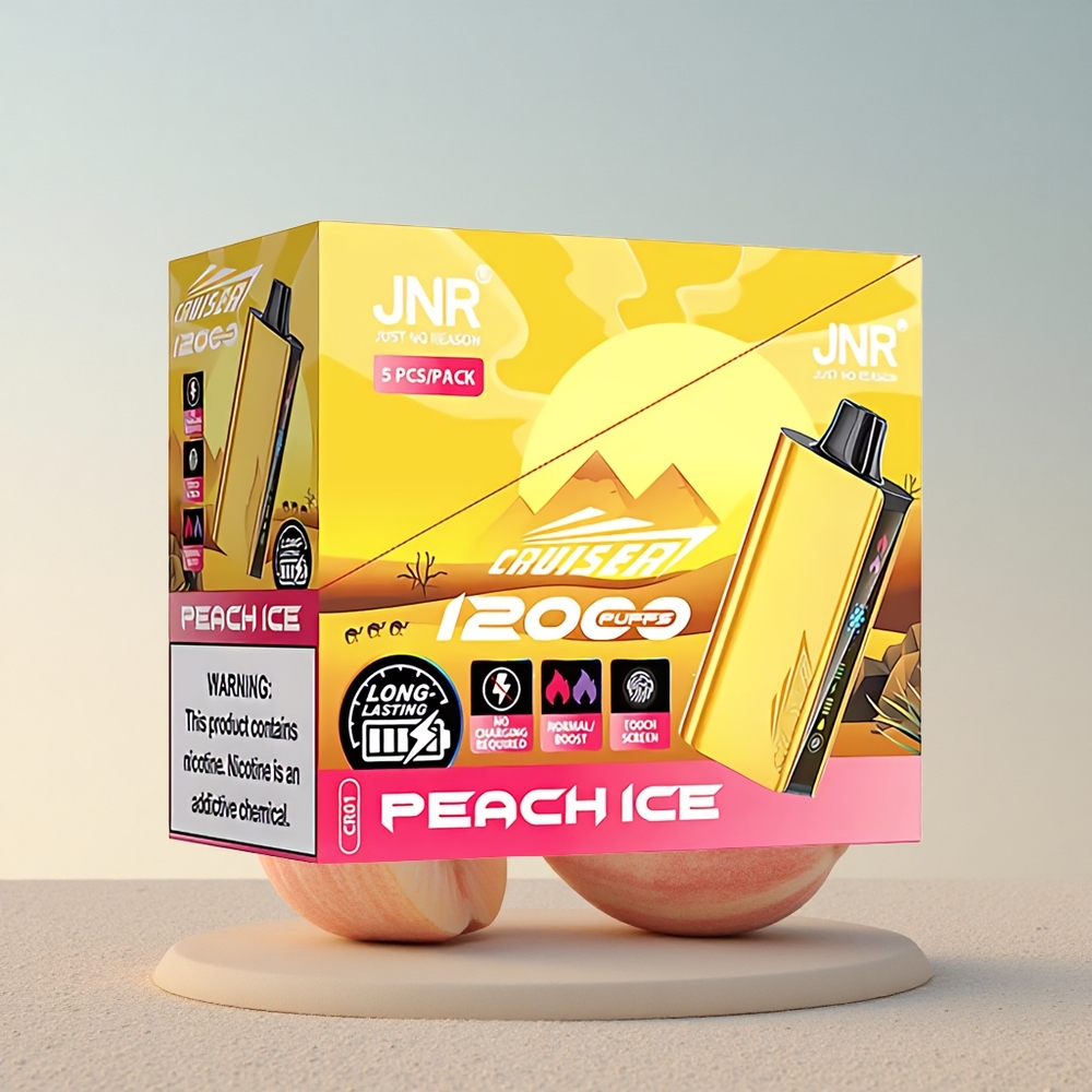 JNR Cruiser 12000 Virsiisu Alumiiniumkorpus 3500 mAh Akuga No-Laadimisega Ühekordne Vape