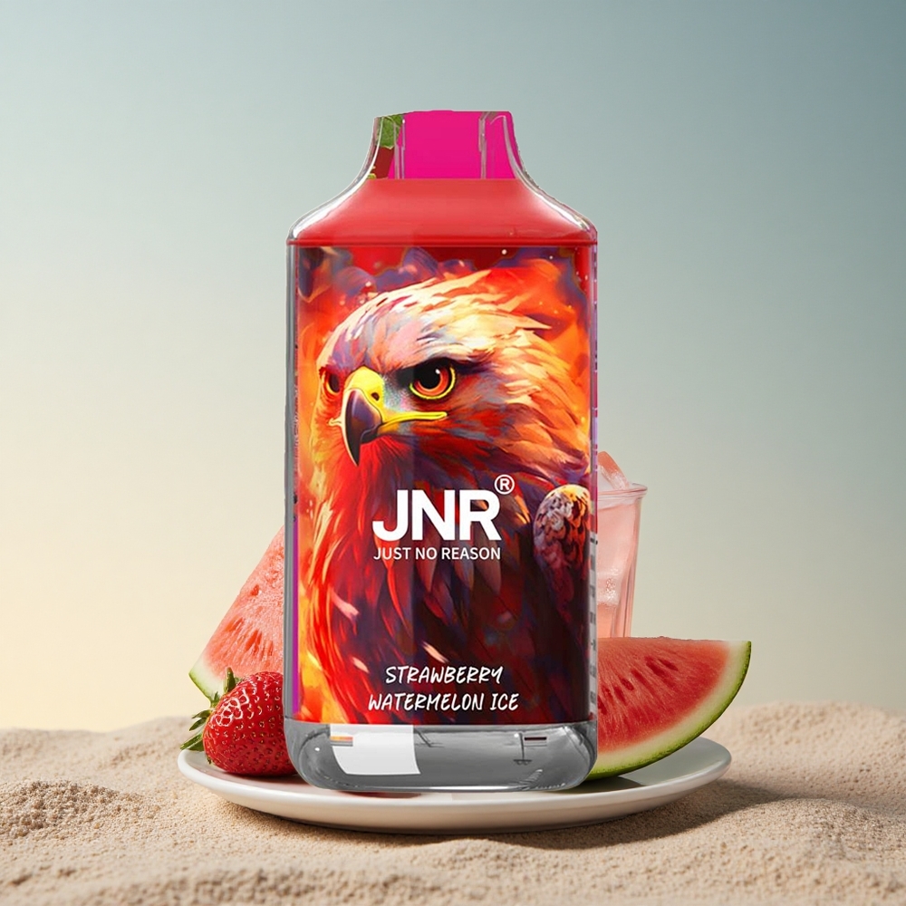 JNR Falcon 16000 Maasika-Arbuusi Jää 850mAh 22ml 2% nikotiini