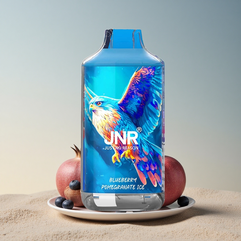 JNR Falcon 16000 Mustika-GranaadiJää 850 mAh 22ml KaheVõrgu Nikotiinivaba