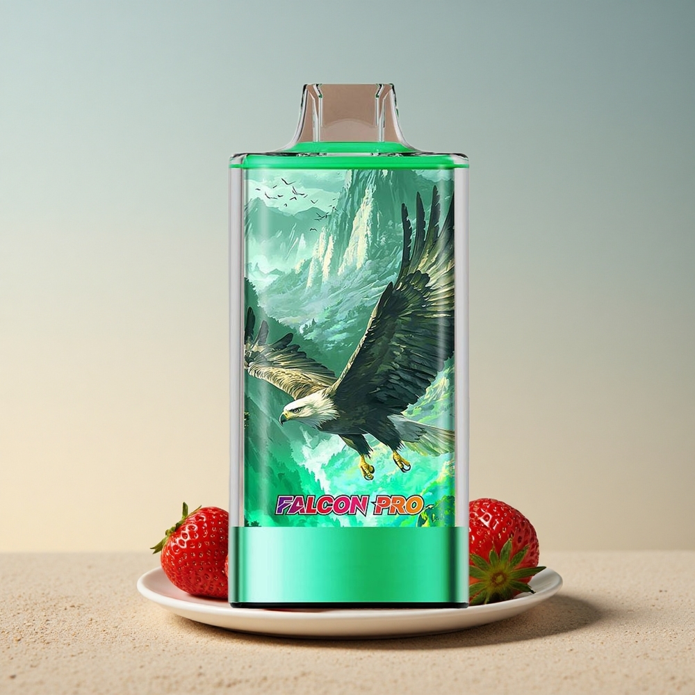 JNR Falcon Pro 28000 Maasika-Kiivi 30ml 5% nikotiini 950mAh