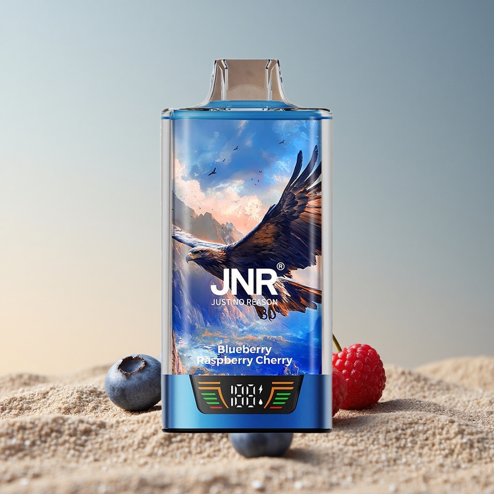 JNR Falcon Pro 28000 Mustikas Vaarikas Kirs 30ml 950mAh 5% nikotiini
