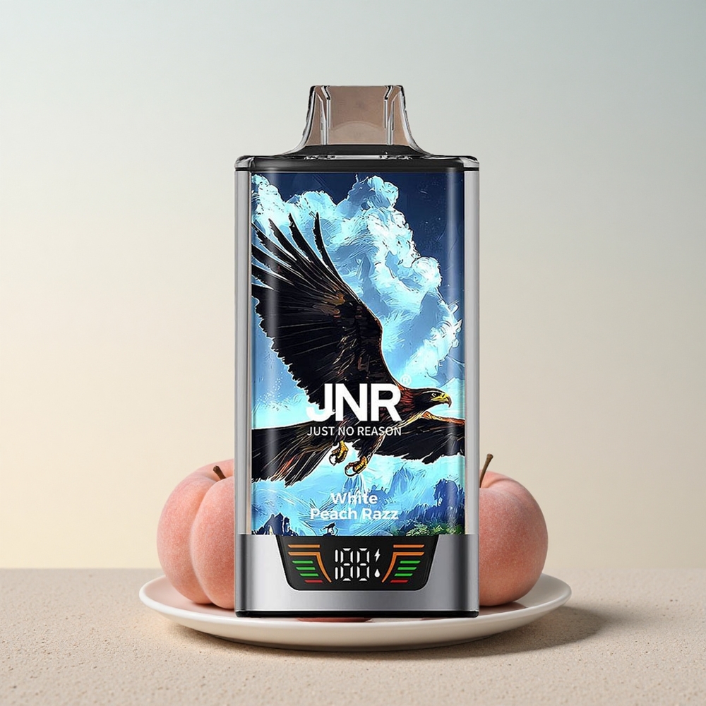 JNR Falcon Pro 28000 Valge Virsik-Murakas 950mAh 30ml 5% nikotiini