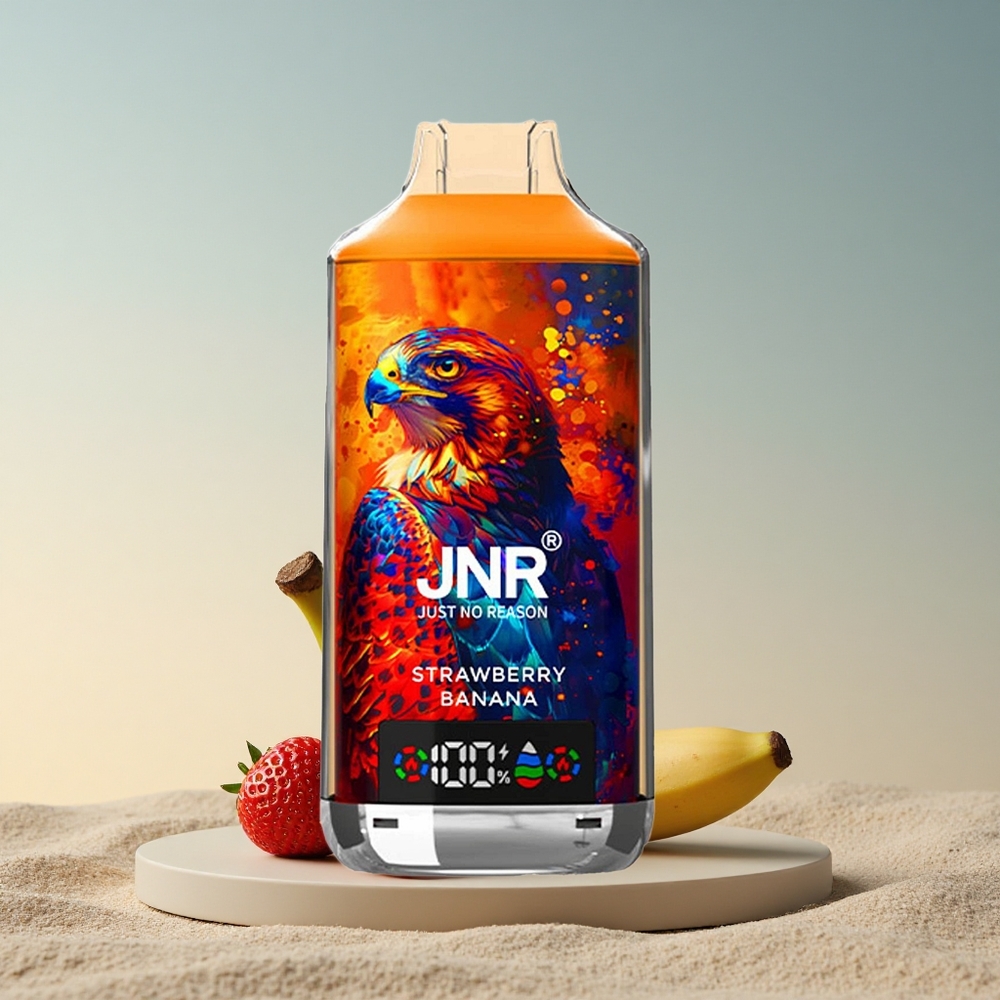 JNR Falcon X 18000 Maasik-Banaan 750mAh Digitaalne