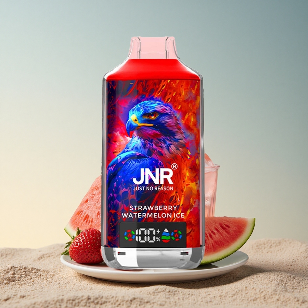 JNR Falcon X 18000 Maasika-Arbuusijää 24ml 750mAh 5% nikotiini