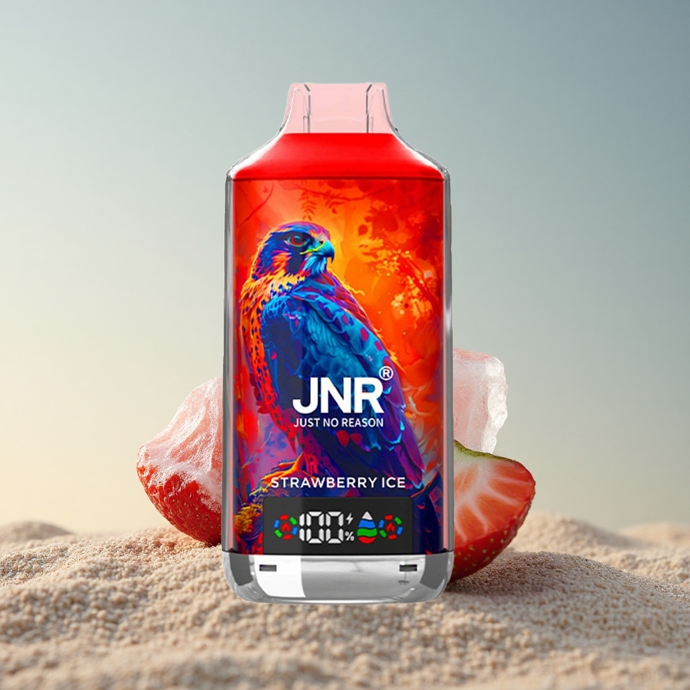 JNR Falcon X 18000 Maasikajää 24ml 750mAh 5% nikotiini