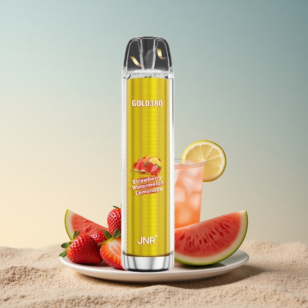 JNR Gold380 6000 Maasika-Arbuusi-Limonääd 1500mAh 13ml 0% nikotiini
