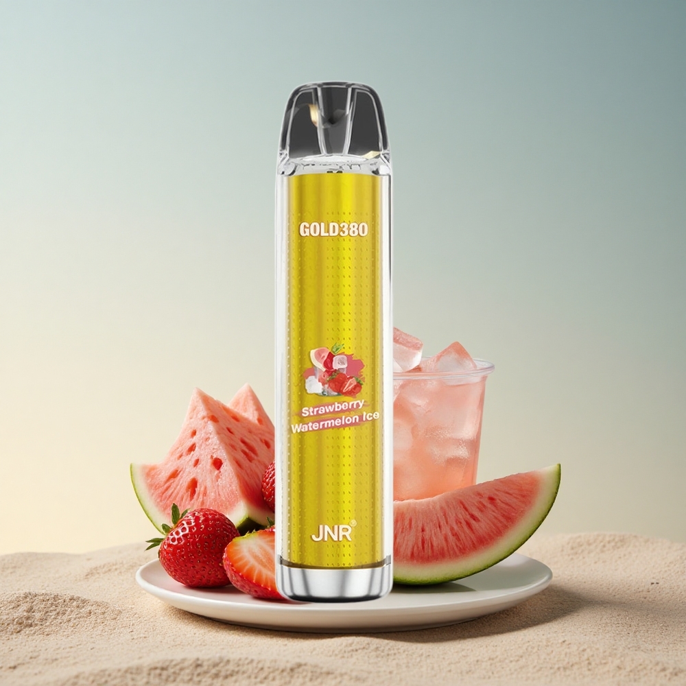 JNR Gold380 6000 Maasika-Arbuusijää 1500mAh 0% nikotiini