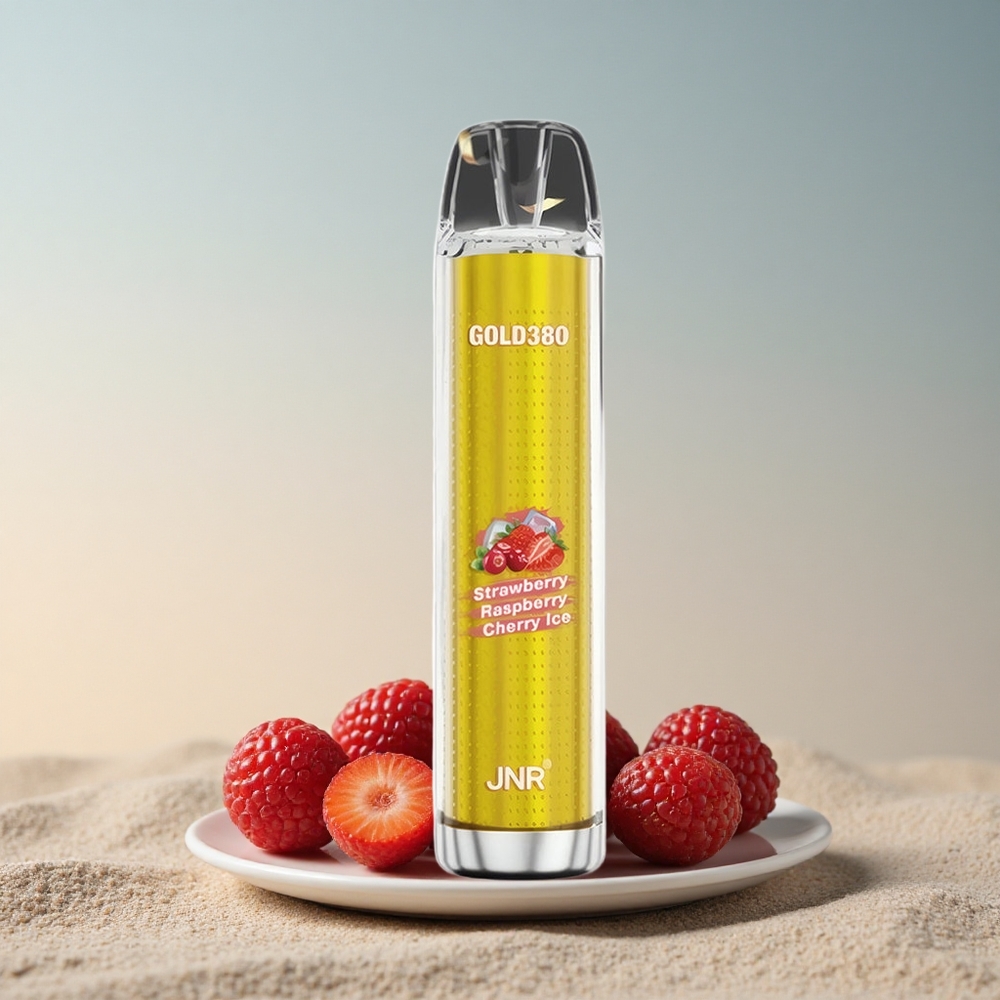 JNR Gold380 6000 Maasika Vaarika 1500mAh 13ml 0% nikotiini