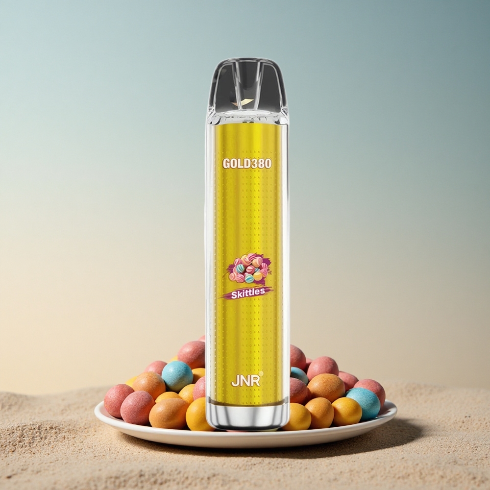JNR Gold380 6000 Skittles 1500mAh 1.0ohm Nikotiinivaba