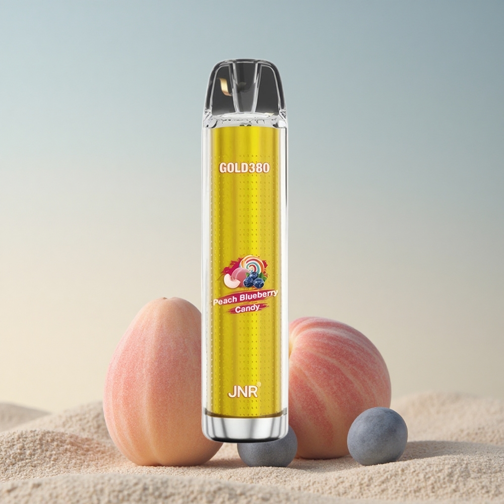 JNR Gold380 6000 Virssine-Mustikas 1500mAh 13ml Nikotiin 0%,2%,5%