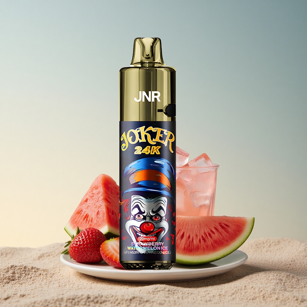 JNR Joker 24K Maasika-Arbuusi Jää 2% nikotiini 800mAh