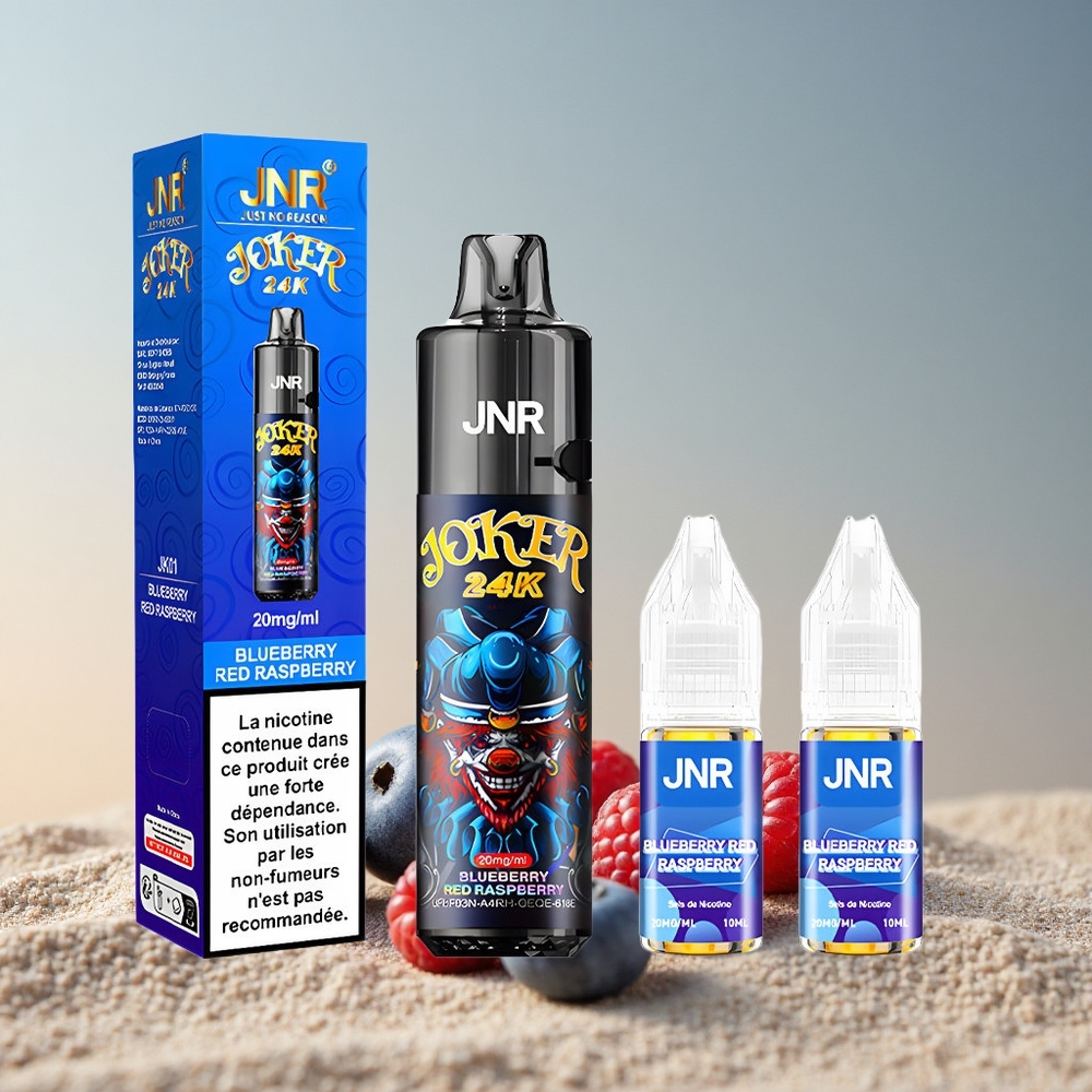 JNR Joker 24K Mustika Punane Vaarikas 800mAh 2% nikotiini