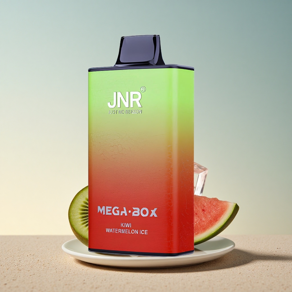 JNR Mega Box 25000 Kiivi-Arbuusi Jää 850mAh 2% nikotiini