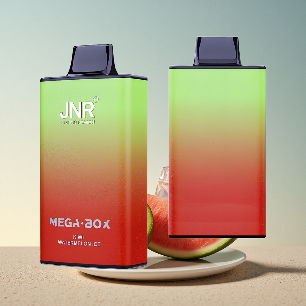 JNR Mega Box 25000 Kiivi-Arbuusi Jää 850mAh 2% nikotiini