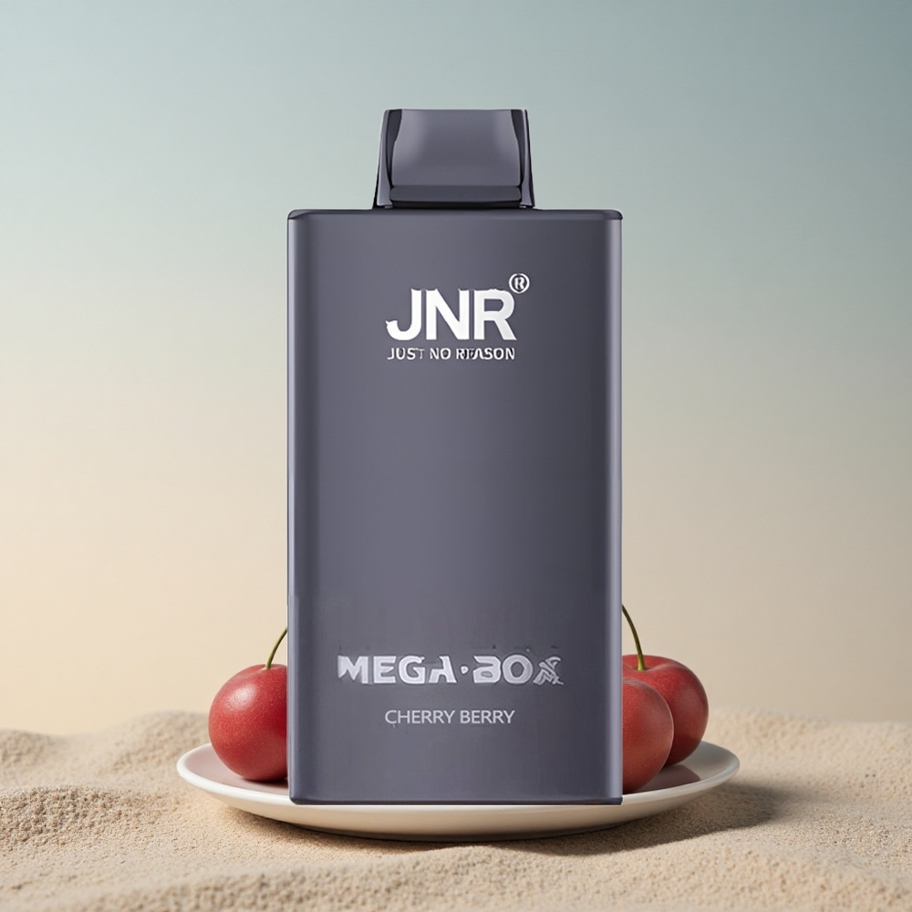 JNR Mega Box 25000 Kirss-Marja 850mAh Tüüp-C Kiirlaadimine 30ml Vedelik