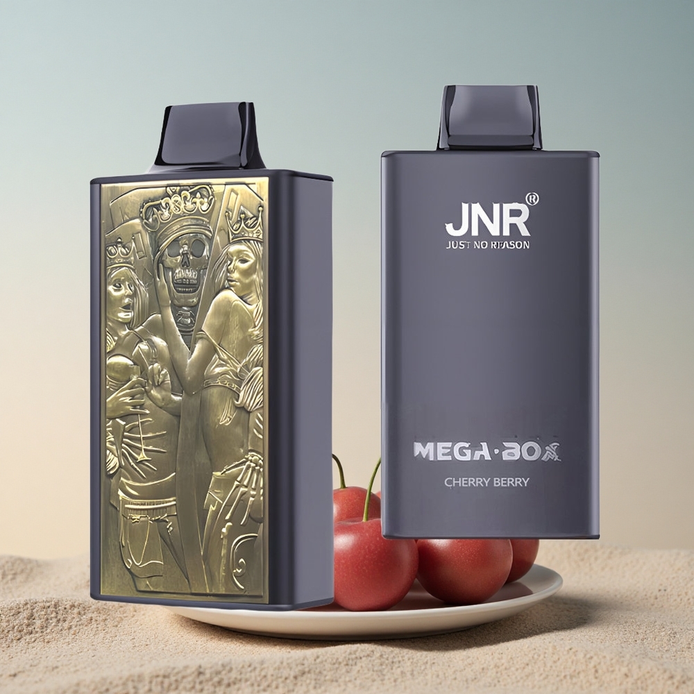 JNR Mega Box 25000 Kirss-Marja 850mAh Tüüp-C Kiirlaadimine 30ml Vedelik