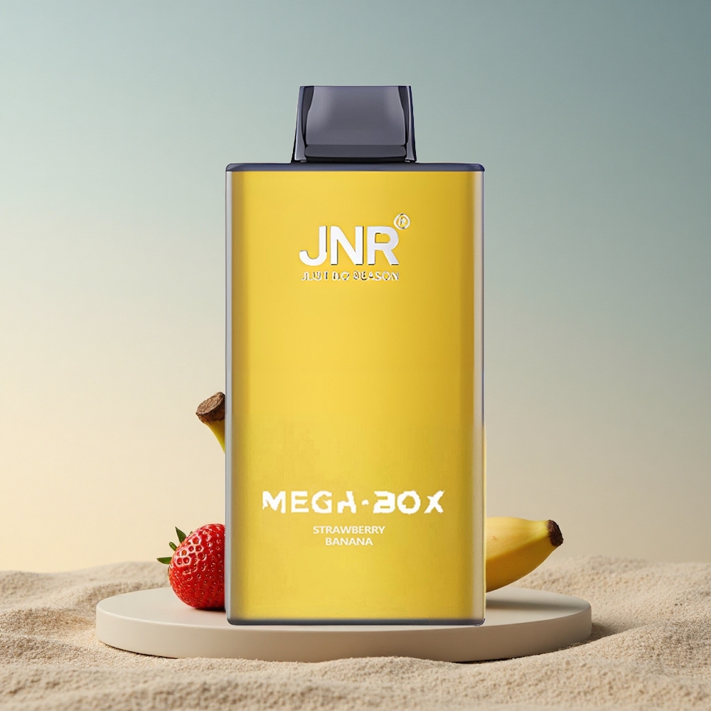 JNR Mega Box 25000 Maasika-Banaani 30ml 850mAh 2% nikotiini