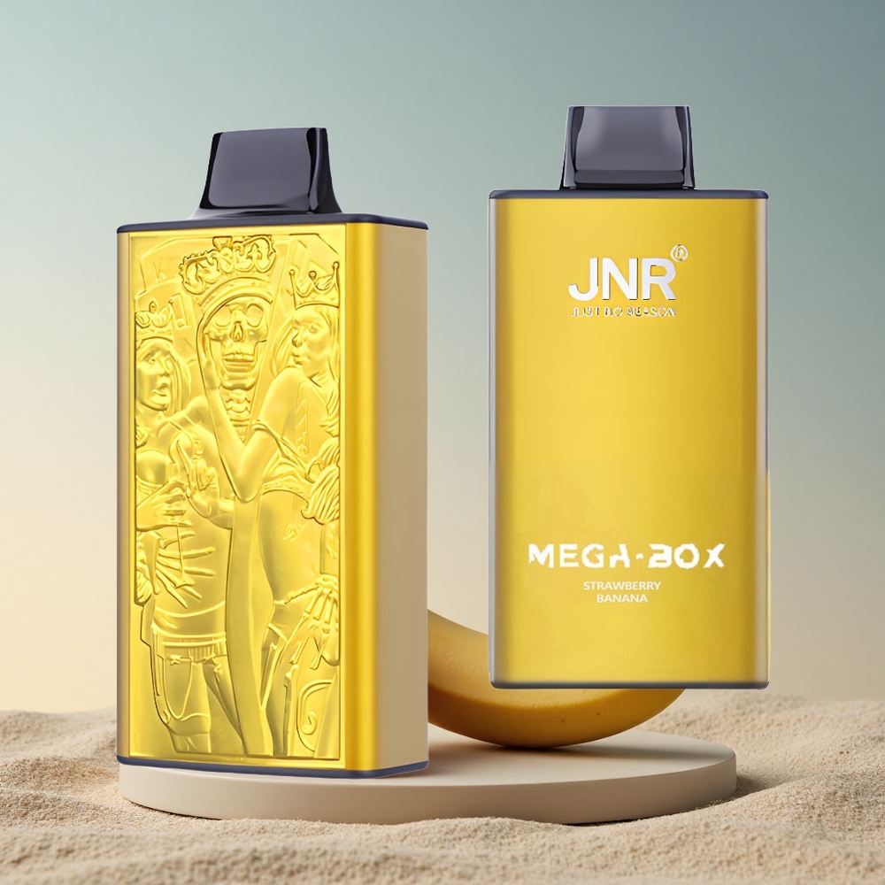 JNR Mega Box 25000 Maasika-Banaani 30ml 850mAh 2% nikotiini
