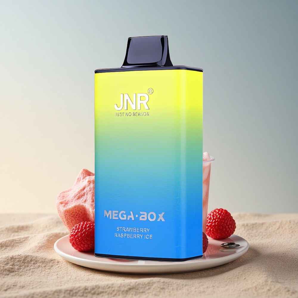 JNR Mega Box 25000 Maasika-Vaarikajää 30ml 850mAh 2% nikotiini