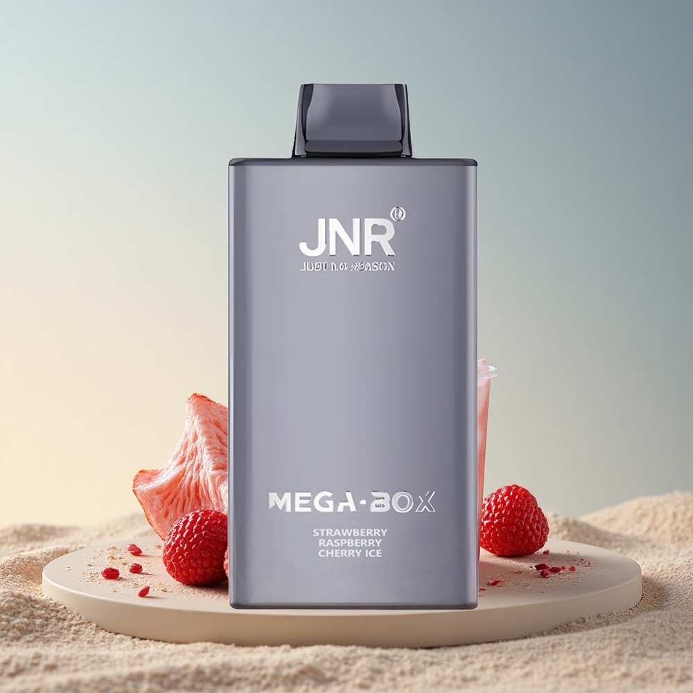 JNR Mega Box 25000 Maasika Vaarikas Kirss Jää 30ml 850mAh 2% nikotiini