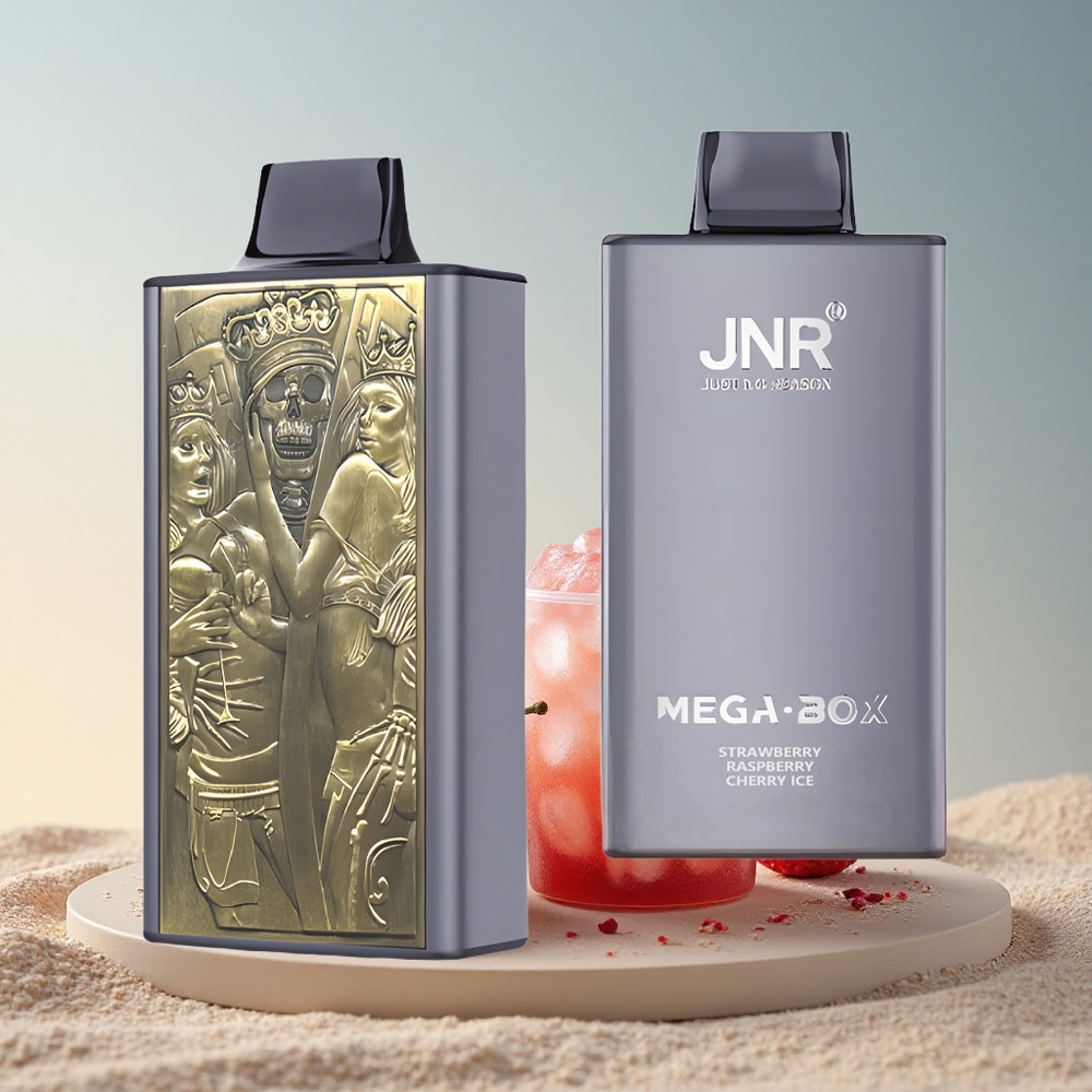 JNR Mega Box 25000 Maasika Vaarikas Kirss Jää 30ml 850mAh 2% nikotiini
