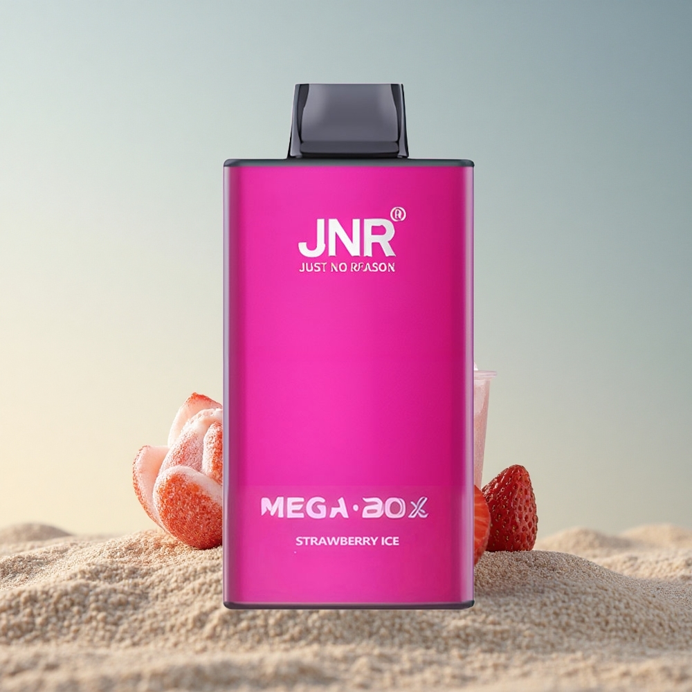 JNR Mega Box 25000 Maasikajää 30ml 850mAh 2% nikotiini