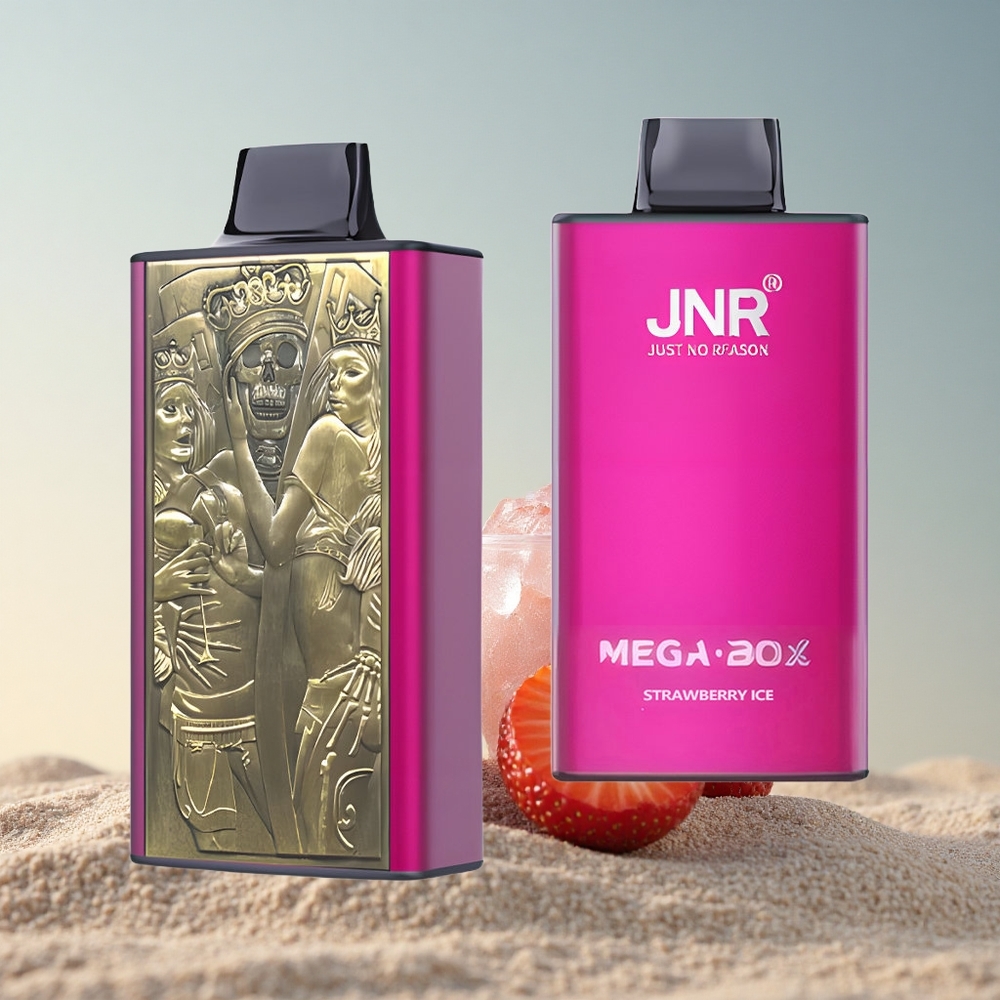 JNR Mega Box 25000 Maasikajää 30ml 850mAh 2% nikotiini