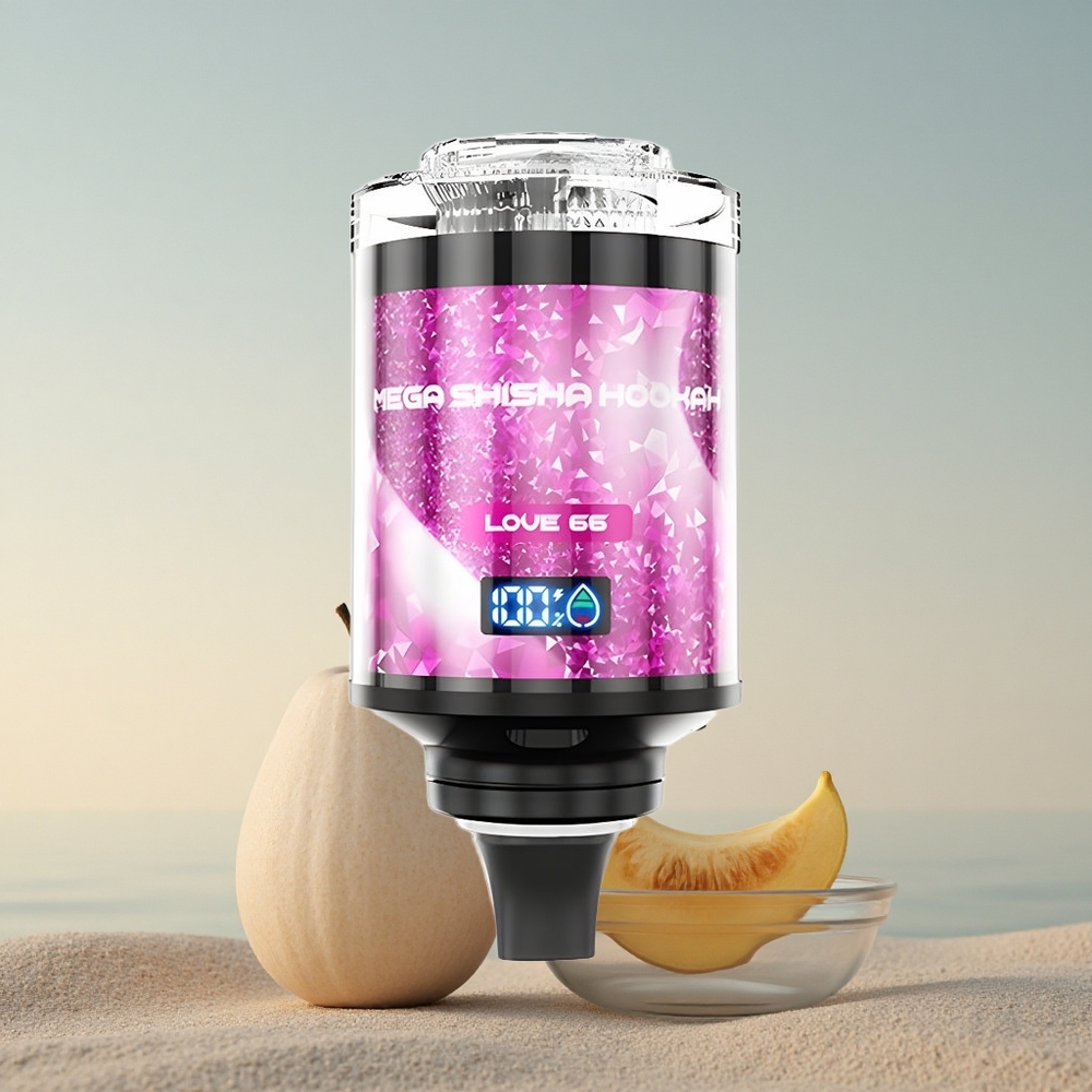 JNR Mega Shisha Hookah 100K Armastus 66 2200mAh 60ml nikotiin