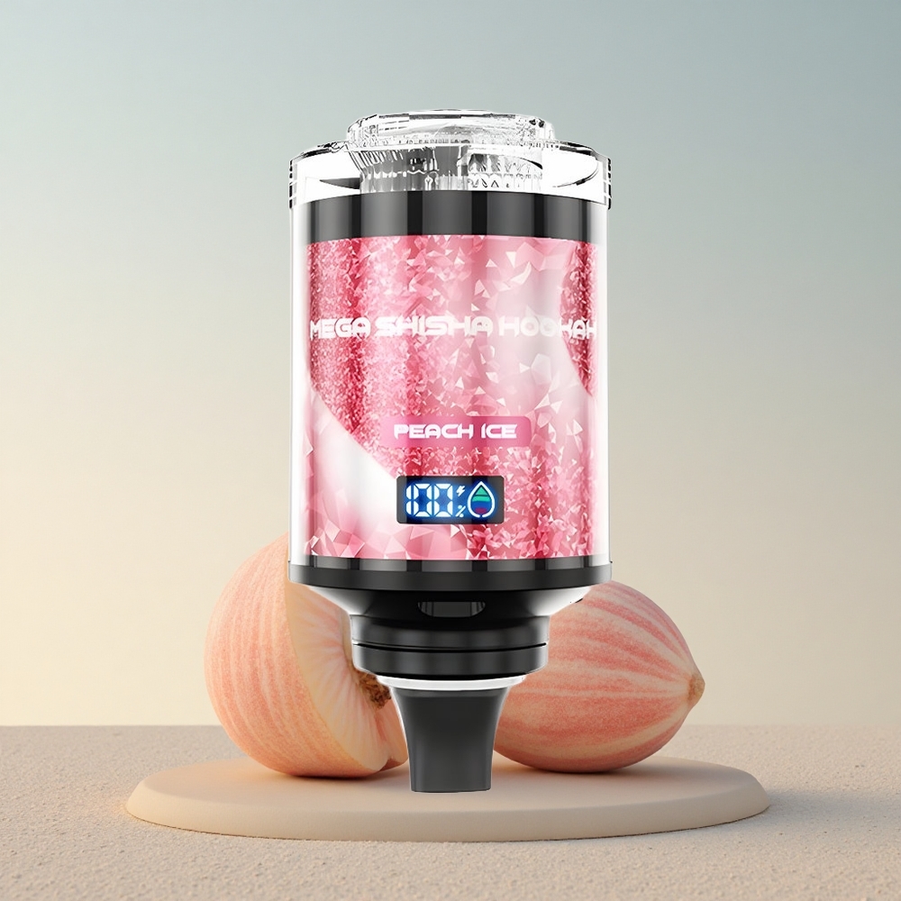 JNR Mega Shisha Hookah 100K VirsiJää 2200mAh 2% nikotiini