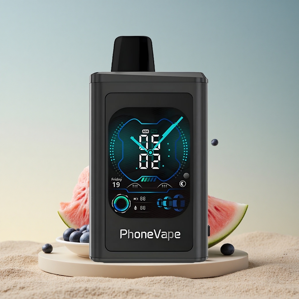 JNR PhoneVape 30000 Mustika-Arbuusi 850mAh Nikotiin 5%
