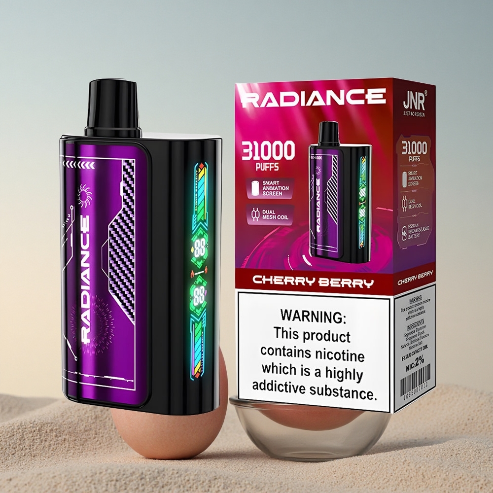 JNR Radiance 31000 Kirss-Marja 28ml Nikotiin 2% 950 mAh