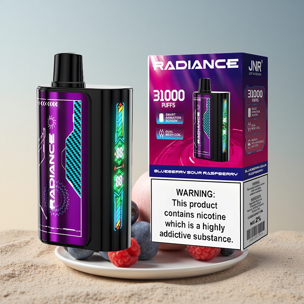 JNR Radiance 31000 Mustika-Murakas 2% nikotiini 950 mAh