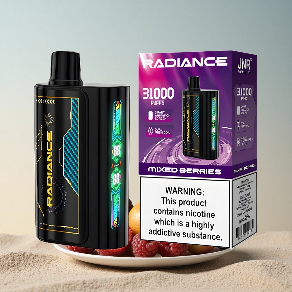 JNR Radiance 31000 Segamari 28ml Nikotiin 2% 950 mAh