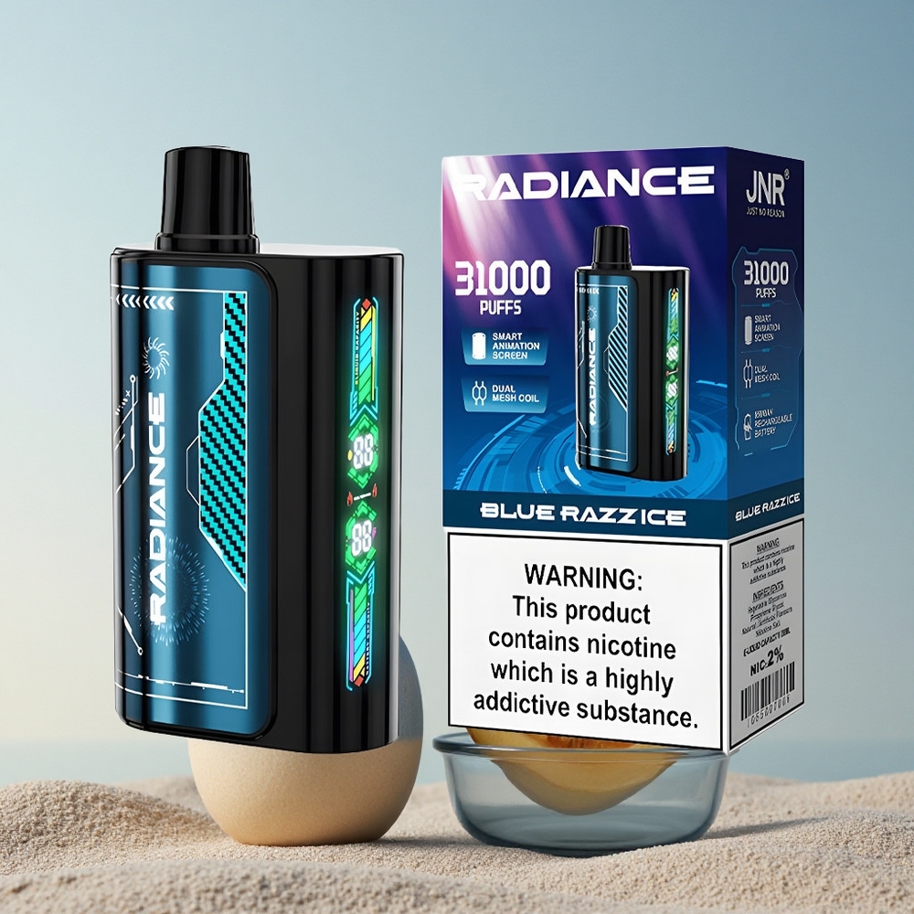 JNR Radiance 31000 Sinine Sõstar-Jää 28ml Nikotiin 2% 950mAh