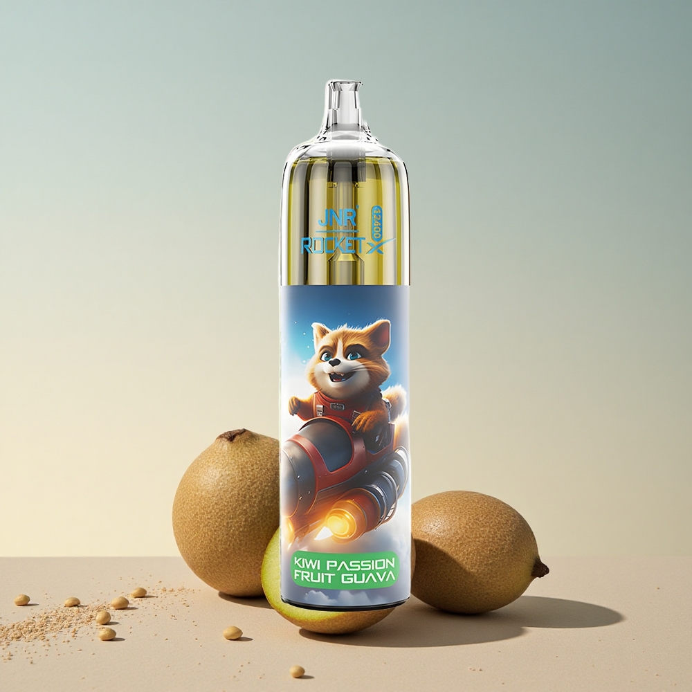 JNR Rocket-X 12400 Kiivi Kirg Guaava Reguleeritava Õhuvooluga 850mAh