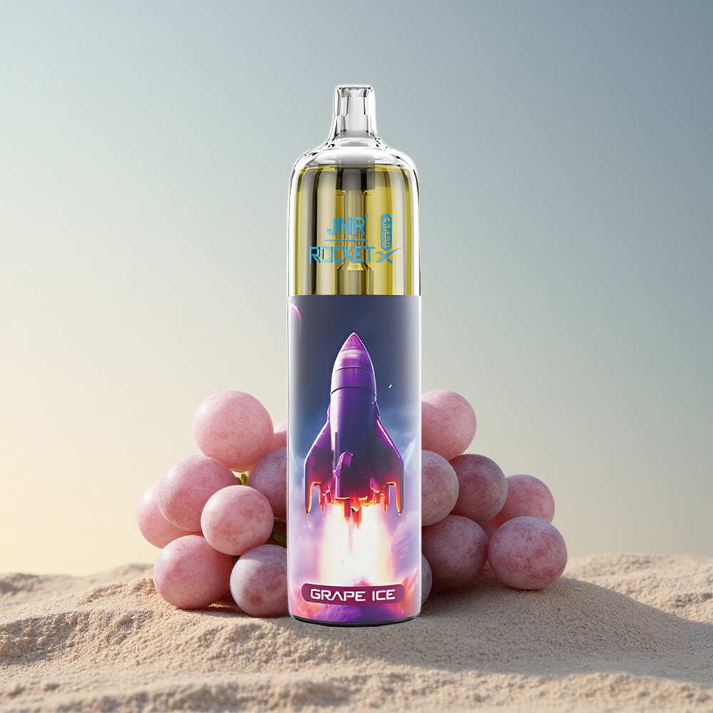 JNR Rocket-X 12400 Viinamarja Jää RGB-valgustusega 850mAh 25ml