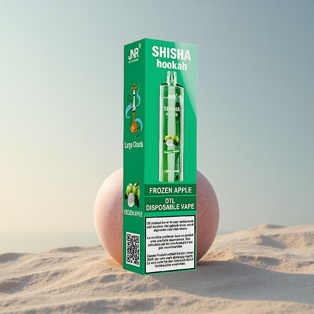 JNR Shisha Hookah 12000 Külmutatud Õun 750mAh 24ml 0.6 Ohm