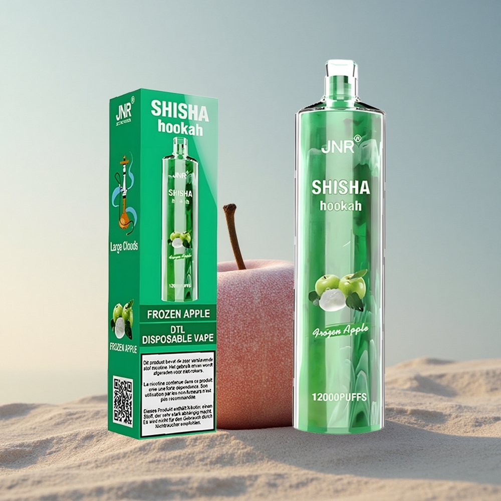 JNR Shisha Hookah 12000 Külmutatud Õun 750mAh 24ml 0.6 Ohm