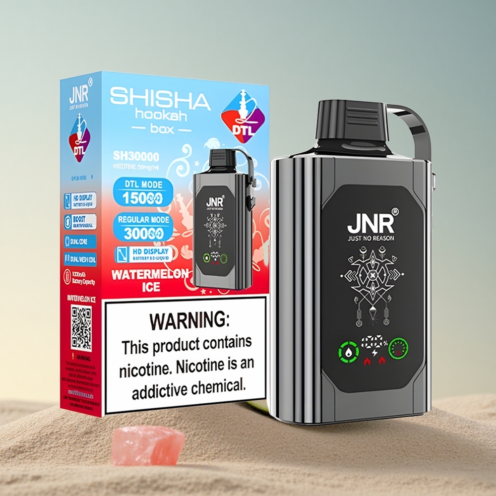 JNR Shisha Hookah Box 20500 Arbuusi Jää 1000mAh 25ml Kahekordne Võrk
