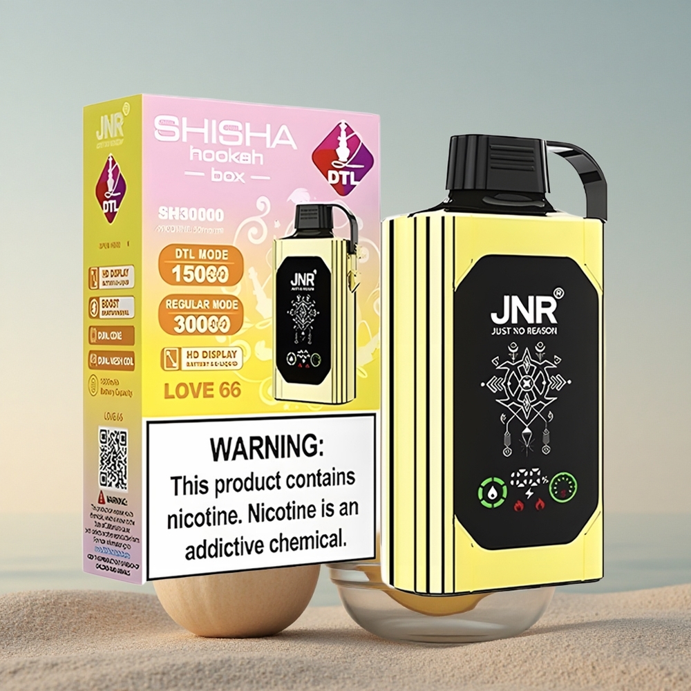JNR Shisha Hookah Box 20500 Armastus 66 HD 25ml 1000mAh
