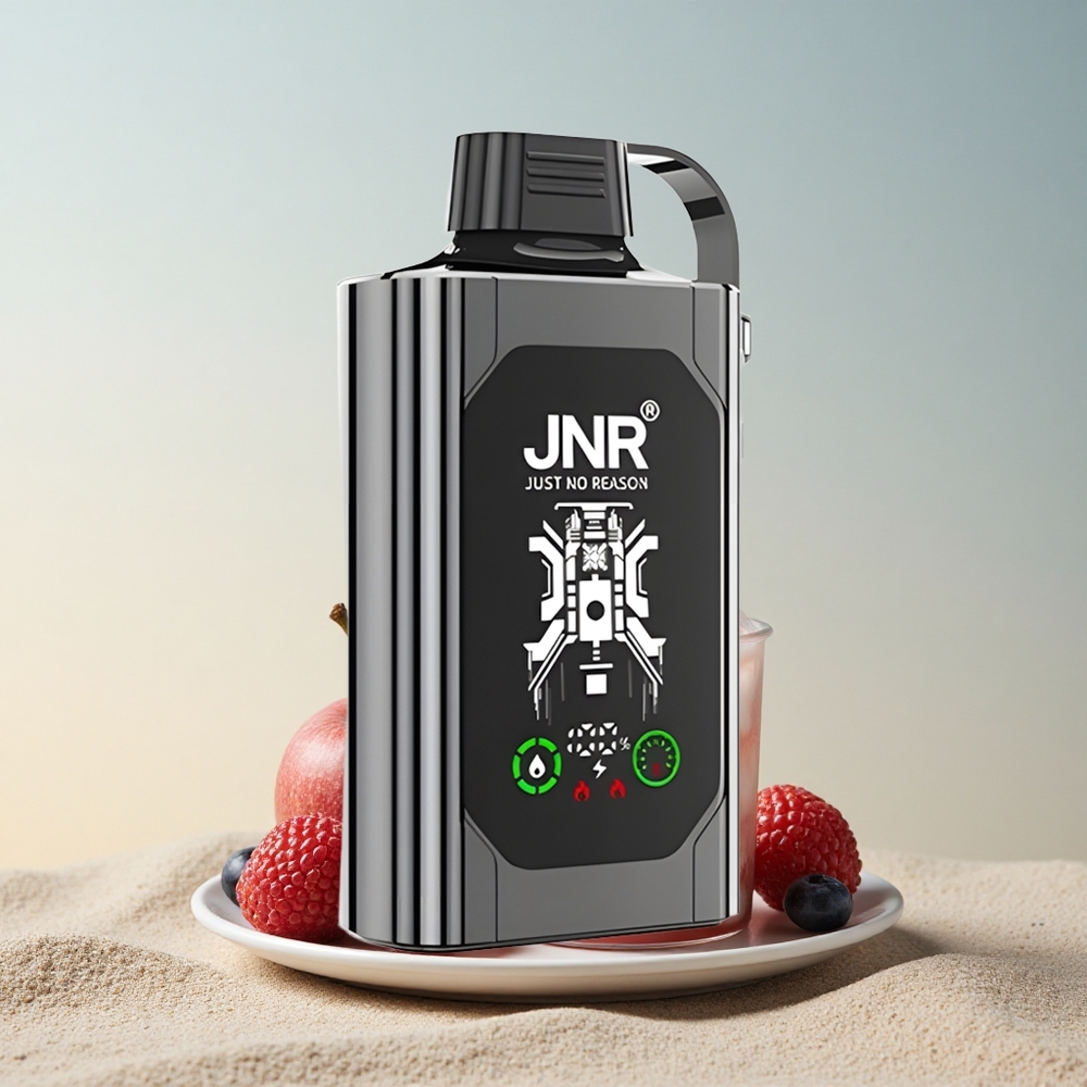JNR Shisha Hookah Box 20500 Segamari-marja jää 1000mAh 25ml 5% nikotiini