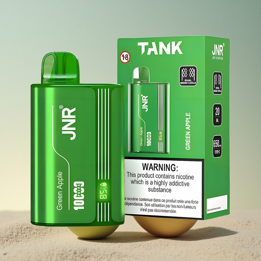 JNR Tank 10000 Roheline Õun-Virsik-Pirn 650mAh Tüüp-C Laadimine
