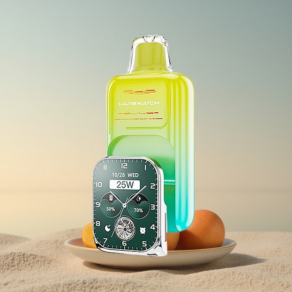 JNR VapeWatch 30000 Apelsin-Mangopuu 1000mAh Tüüp-C Kiirlaadimine
